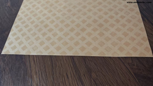 Papel aislante dispensador en forma de diamante transformador
